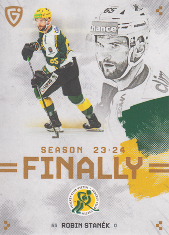 Staněk Robin 23-24 GOAL Cards Finally #F-VS4