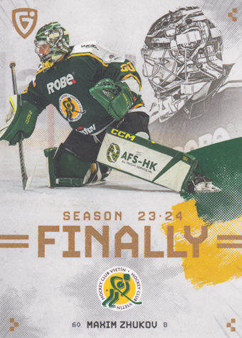 Zhukov Maksim 23-24 GOAL Cards Finally #F-VS5