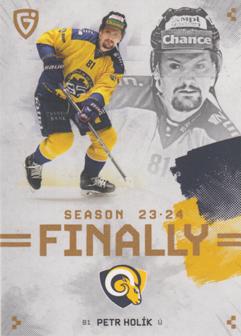 Holík Petr 23-24 GOAL Cards Finally #F-ZL1
