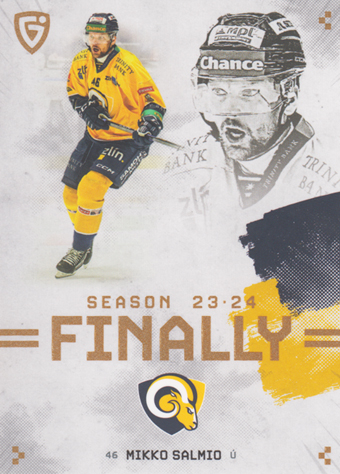 Salmio Mikko 23-24 GOAL Cards Finally #F-ZL3