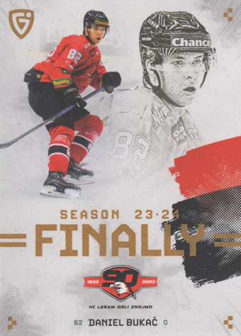 Bukač Daniel 23-24 GOAL Cards Finally #F-ZN1