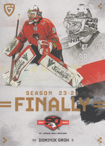 Groh Dominik 23-24 GOAL Cards Finally #F-ZN2