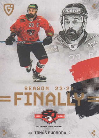 Svoboda Tomáš 23-24 GOAL Cards Finally #F-ZN4