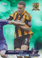 Chester James 13-14 Topps Premier Gold Green #36