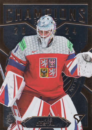 Dostál Lukáš 2025 Hokejové Česko Champions 2024 #GC-01