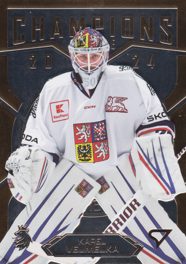 Vejmelka Karel 2025 Hokejové Česko Champions 2024 #GC-03