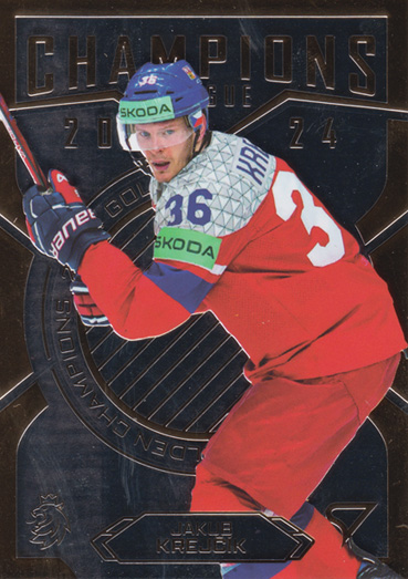 Krejčík Jakub 2025 Hokejové Česko Champions 2024 #GC-07