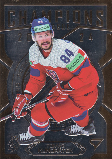 Kundrátek Tomáš 2025 Hokejové Česko Champions 2024 #GC-08