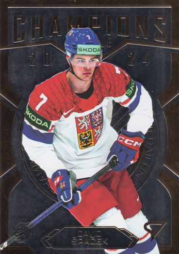 Špaček David 2025 Hokejové Česko Champions 2024 #GC-11