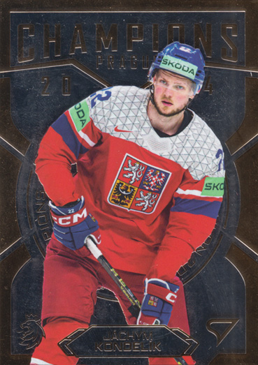 Kondelík Jáchym 2025 Hokejové Česko Champions 2024 #GC-17