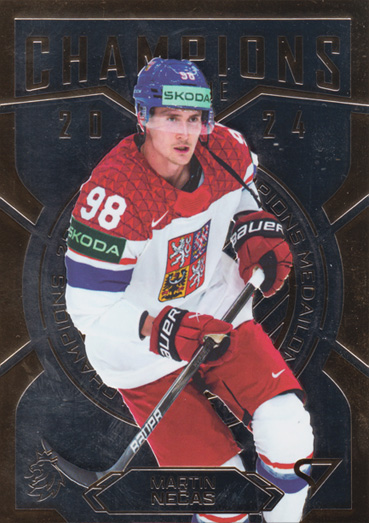 Nečas Martin 2025 Hokejové Česko Champions 2024 #GC-19
