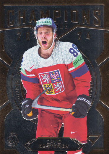 Pastrňák David 2025 Hokejové Česko Champions 2024 #GC-21