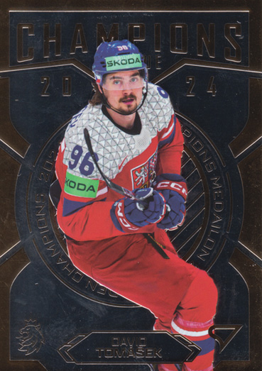Tomášek David 2025 Hokejové Česko Champions 2024 #GC-24