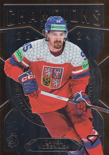 Voženílek Daniel 2025 Hokejové Česko Champions 2024 #GC-25
