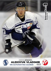 Aleksyuk Vladimir 18-19 Sportowekarty PHL #GD1