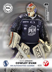 Cowley Evan 18-19 Sportowekarty PHL #GD23
