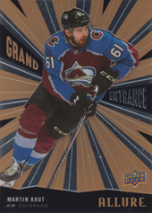 Kaut Martin 20-21 Upper Deck Allure Grand Entrance #GE-4