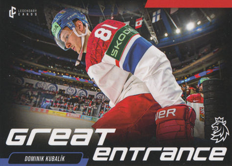 Kubalík Dominik 2024 LC Golden Prague Great Entrance #GE-13