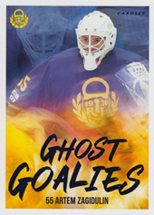 Zagidulin Artyom 22-23 Cardset Ghost Goalies Blue #GG5