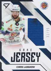 Langkow Chris 22-23 Tipos Extraliga Game Jersey #GJ-CL