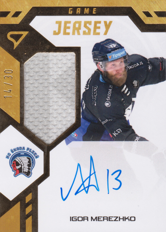 Merezhko Igor 24-25 Tipsport Extraliga Game Jersey Auto #GJS-IM