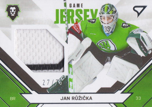 Růžička Jan 21-22 Tipsport Extraliga Game Jersey #JS-JR