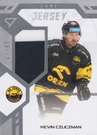 Czuczman Kevin 24-25 Tipsport Extraliga Game Jersey #GJ-KC