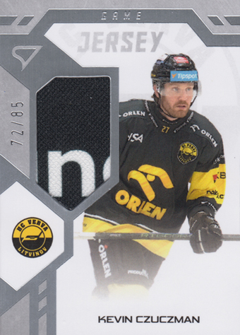Czuczman Kevin 24-25 Tipsport Extraliga Game Jersey #GJ-KC