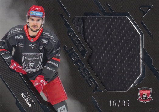 Klíma Kevin 25-26 Tipsport Extraliga Game Jersey Silver #GJ-KK