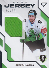 Najman Ondřej 22-23 Tipsport Extraliga Game Jersey #GJ-ON