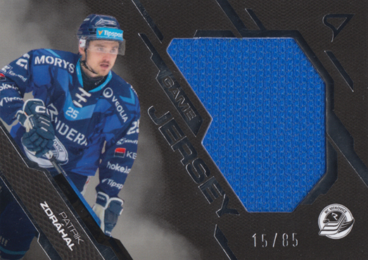 Zdráhal Patrik 25-26 Tipsport Extraliga Game Jersey Silver #GJ-PZ