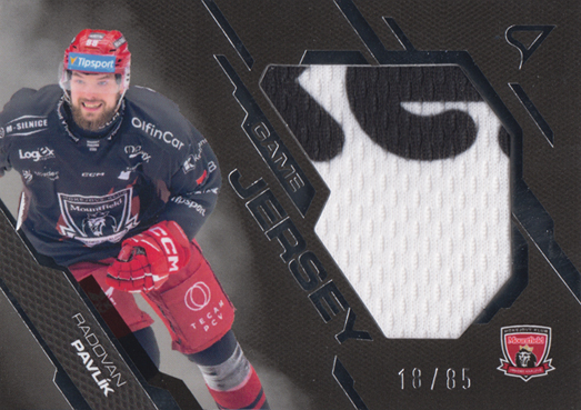 Pavlík Radovan 25-26 Tipsport Extraliga Game Jersey Silver #GJ-RP