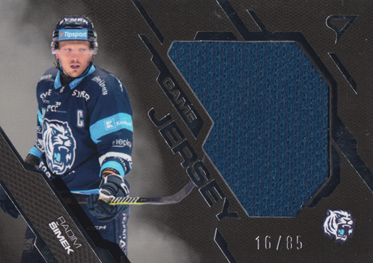 Šimek Radim 25-26 Tipsport Extraliga Game Jersey Silver #GJ-RS