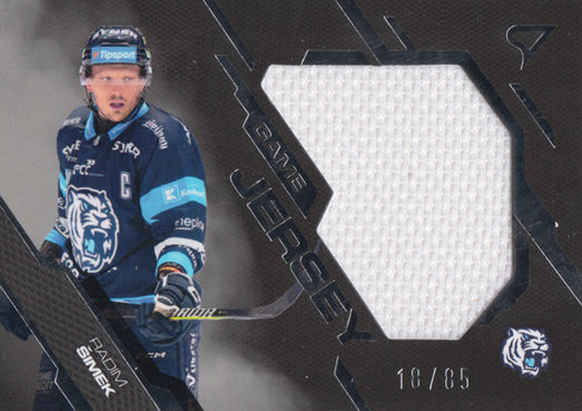 Šimek Radim 25-26 Tipsport Extraliga Game Jersey Silver #GJ-RS