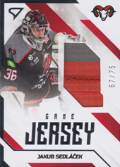 Sedláček Jakub 22-23 Tipos Extraliga Game Jersey #GJ-SE