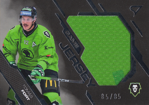 Fořt Tomáš 25-26 Tipsport Extraliga Game Jersey Silver #GJ-TF