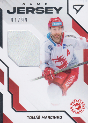 Marcinko Tomáš 22-23 Tipsport Extraliga Game Jersey #GJ-TM