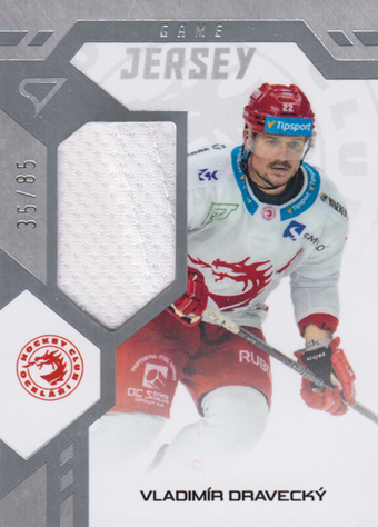 Dravecký Vladimír 24-25 Tipsport Extraliga Game Jersey #GJ-VD