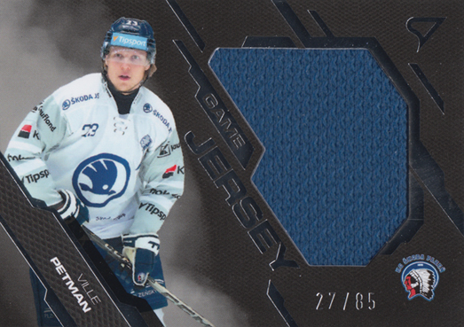 Petman Ville 25-26 Tipsport Extraliga Game Jersey Silver #GJ-VP