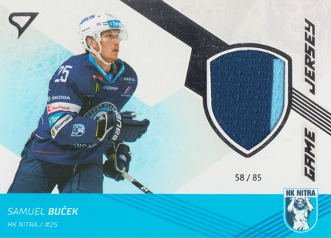 Buček Samuel 18-19 Tipsport Liga Game Jersey #J03