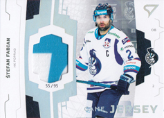 Fabian Štefan 19-20 Tipsport Liga Game Jersey #J04