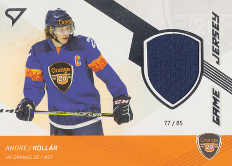 Kollár Andrej 18-19 Tipsport Liga Game Jersey #J13