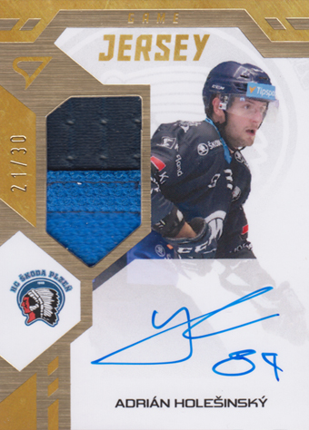 Holešinský Adrián 24-25 Tipsport Extraliga Game Jersey Auto #GJS-AH