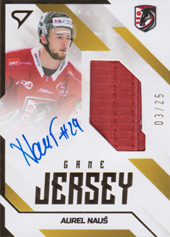 Nauš Aurel 22-23 Tipos Extraliga Game Jersey Auto #GJS-AN