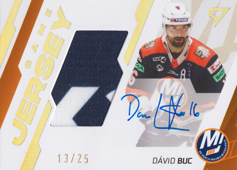 Buc Dávid 23-24 Tipos Extraliga Game Jersey Auto #GJS-DB