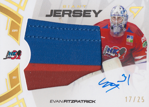 Fitzpatrick Evan 24-25 Tipos Extraliga Giant Jersey Auto #GJS-EF