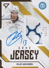 Krivošík Filip 22-23 Tipos Extraliga Game Jersey Auto #GJS-FK