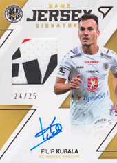 Kubala Filip 22-23 Fortuna Liga Game Jersey Auto #GJS-FK
