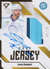 Švarný Ivan 22-23 Tipos Extraliga Game Jersey Auto #GJS-IS