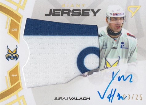 Valach Juraj 24-25 Tipos Extraliga Giant Jersey Auto #GJS-JV